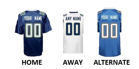 (image for) SAN DIEGO Pro Football Number Kit